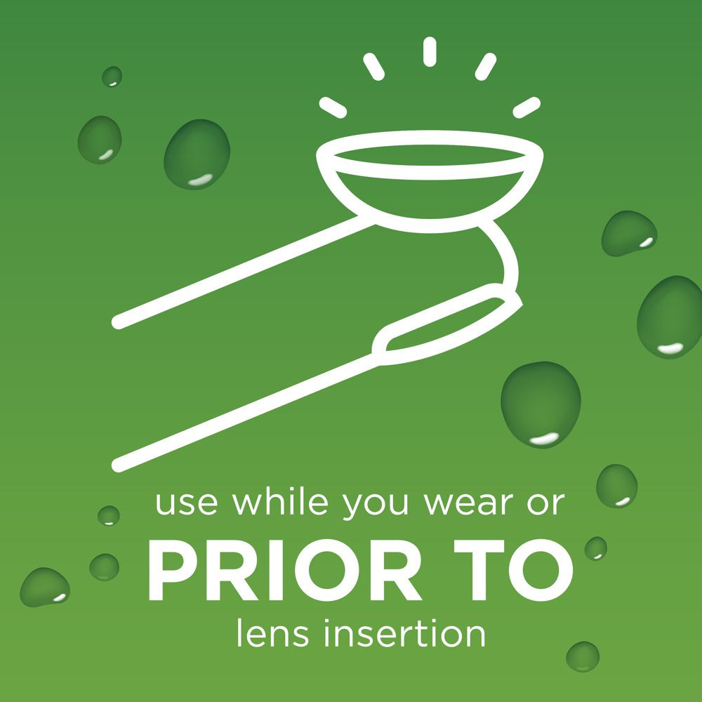 Blink Contacts Lubricating Eye Drops for Soft & Rgp Lenses, 0.34 Fl. Oz.