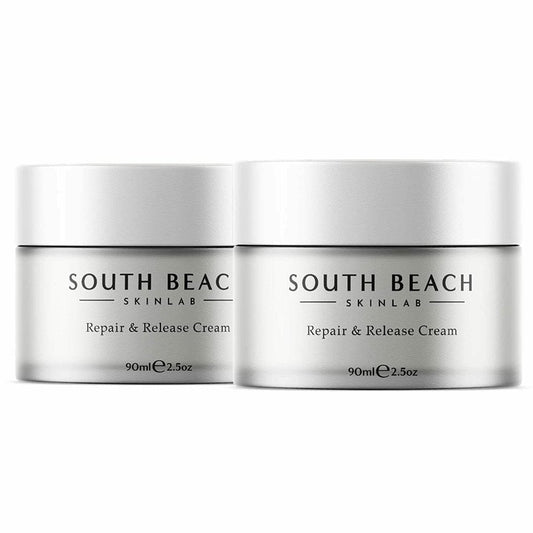 (2 Pack) South Beach Skin Lab - Anti-Aging Cream and Moisturizer - Ingredients for All Skin Types - Nutricity.com.au