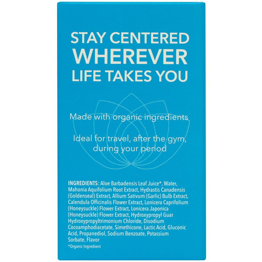 Good Clean Love: Rebalance Personal Moisturizing & Cleansing Wipes, Naturally Reduces Odor & Supports Vaginal Health, Ph-Balanced Feminine Hygiene Product, Singles 12 Ct