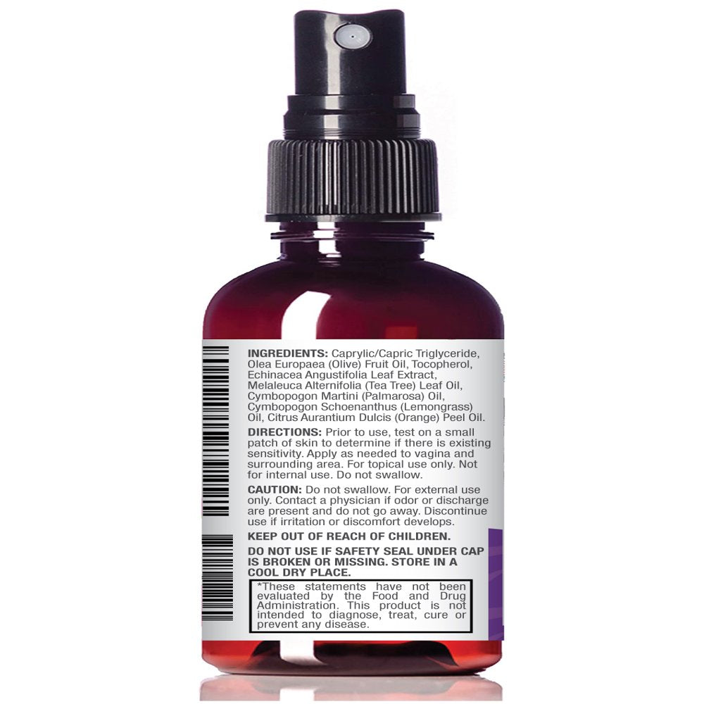 Newlife Naturals Intimate Feminine Spray: All Natural Vaginal Spray with Essential Oils - PH Balance - Yeast Infection - BV Symptom - Made in USA, 2 Ounces