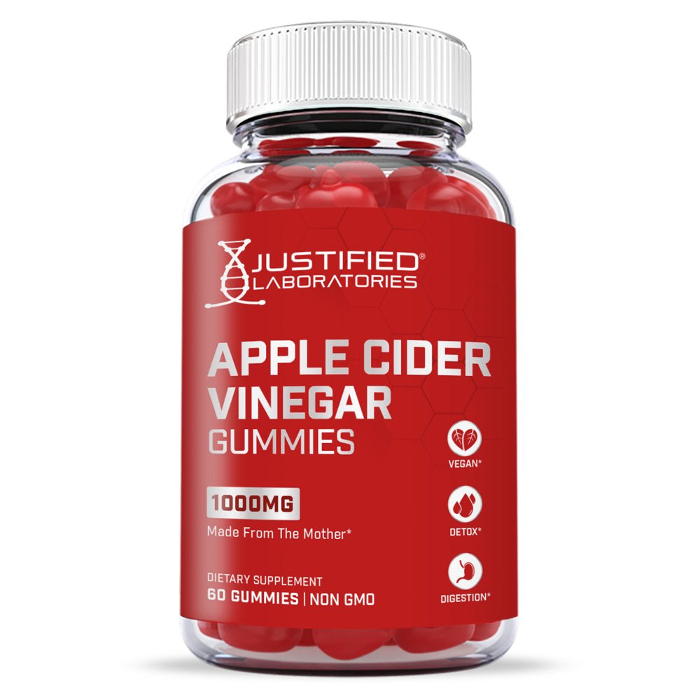Apple Cider Vinegar Gummies 1000MG with Pomegranate Juice Beet Root B12 60 Gummys Supplement