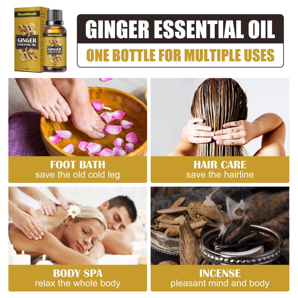 Black and Friday Deals CRAMAX Slimming Ginger Oil Belly Ginger Oil Ginger Oil Belly Button Slimming Stomach Massage Oil Anti-Cellulite Massage Oil Ginger Massage Oil 30Ml