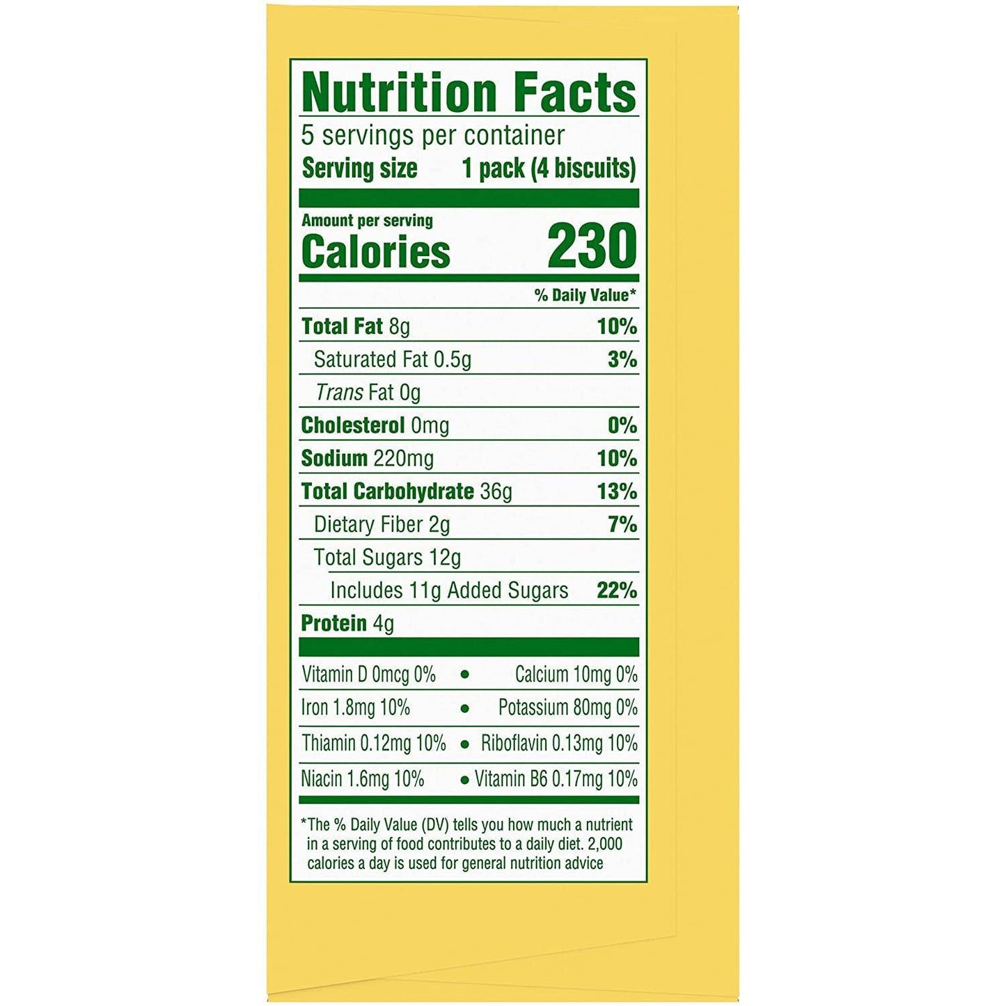 belVita Breakfast Biscuits, Blueberry Flavor, 5 Packs (4 Biscuits Per Pack)