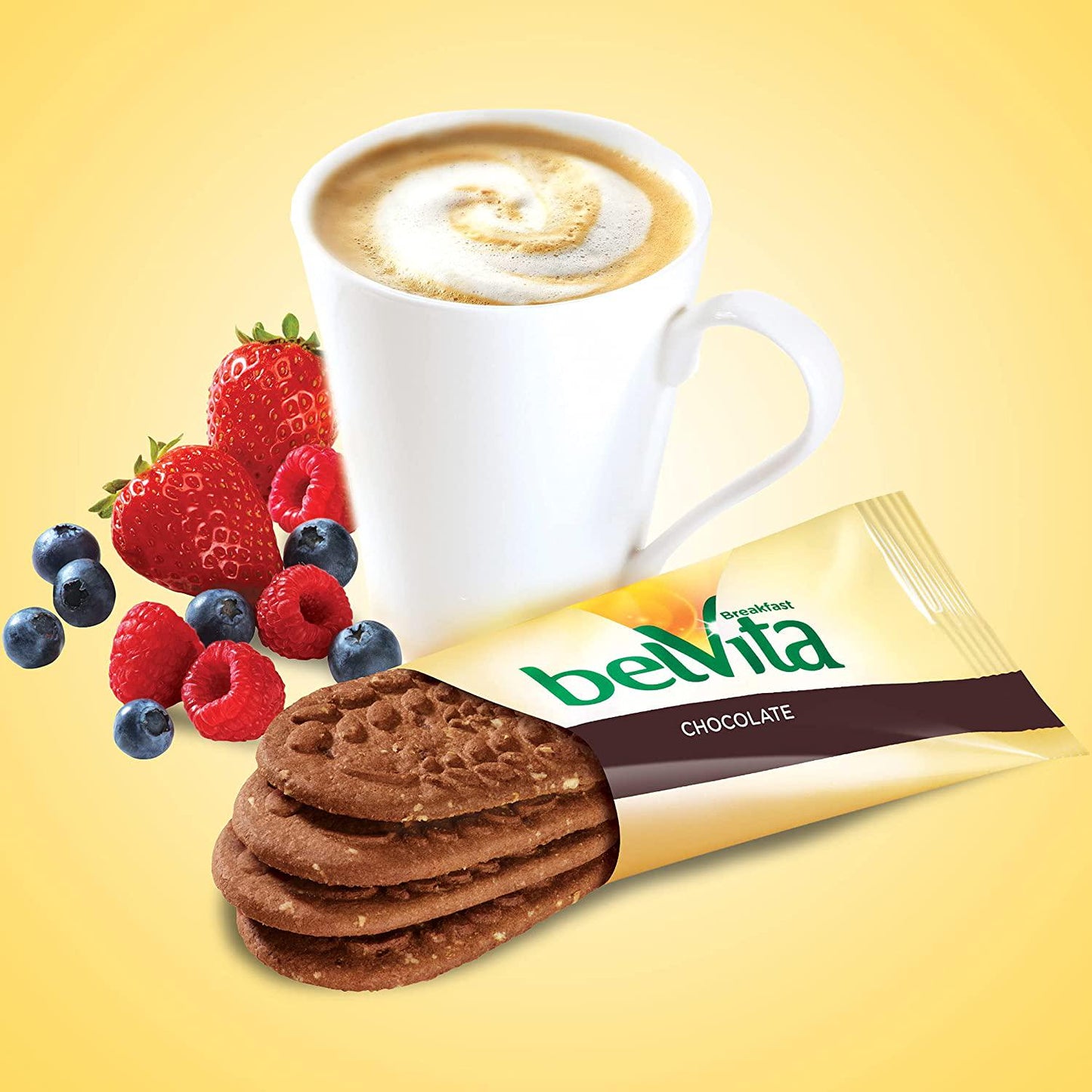 belVita Chocolate Breakfast Biscuits, (Pack of 5)