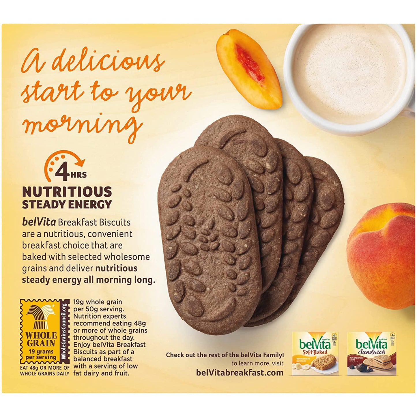 belVita Chocolate Breakfast Biscuits, (Pack of 5)