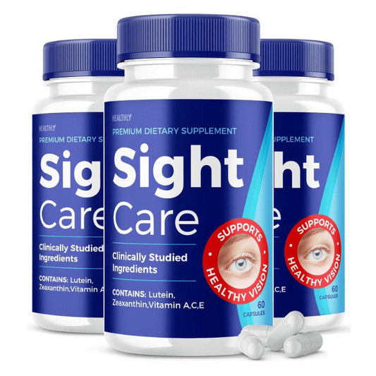 (3 Pack) Sight Care 20/20 Vision Support Vitamins Official Formula Sight Care Supplement Eye Health Formula (180 Capsules) - Nutricity.com.au
