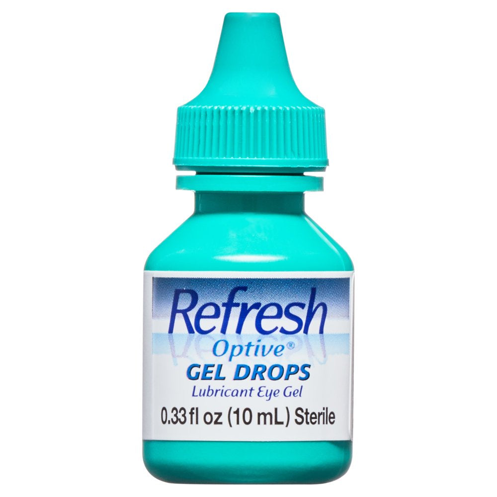 Refresh Optive Gel Drops Lubricant Eye Gel Preserved Tears, 10 Ml