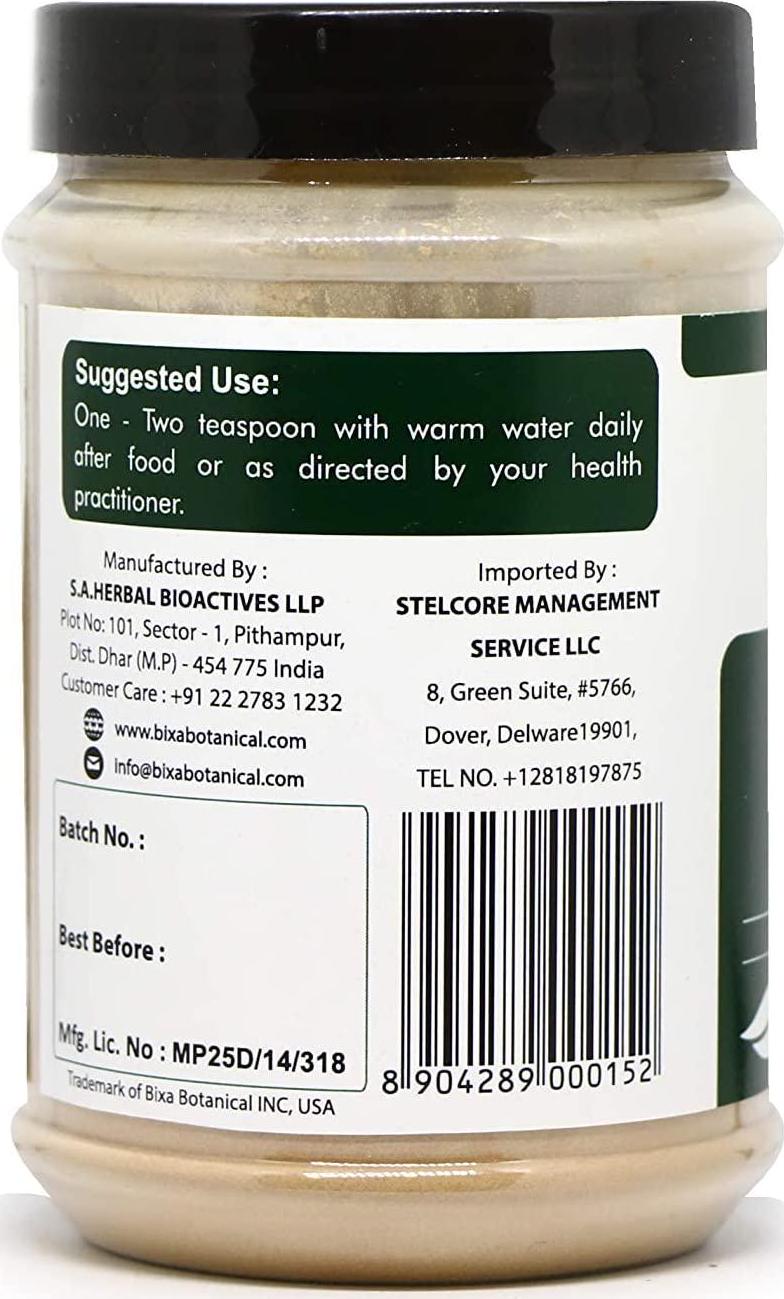 bixa BOTANICAL Arjuna Powder - 200G (7 Oz) (Terminalia Arjuna), Potent Heart Tonic and Rejuvenative | Helps To Heal Ulcers | Herbal Supplement For Heart Health.