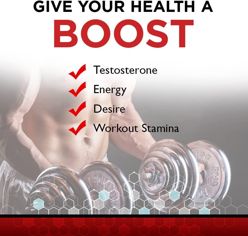 boostultimate - #1 Rated Testosterone Booster with 100% Moneyback Guarantee - Increase Stamina, Size, Energy and More!, 60 Capsules, 3 Bottles