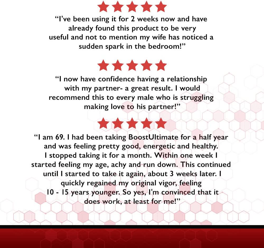 boostultimate - #1 Rated Testosterone Booster with 100% Moneyback Guarantee - Increase Stamina, Size, Energy and More!, 60 Capsules, 3 Bottles