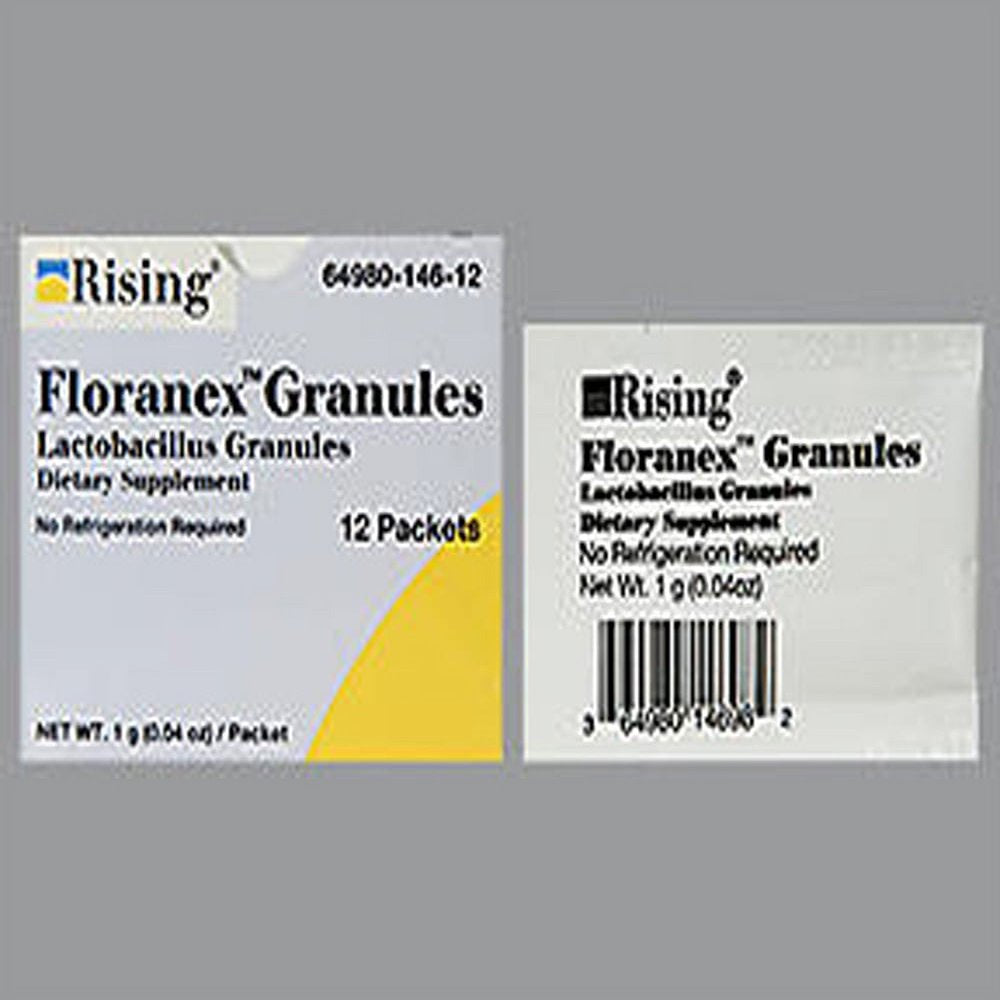 Floranex Granules Dietary Supplement Tablets, 12 Count