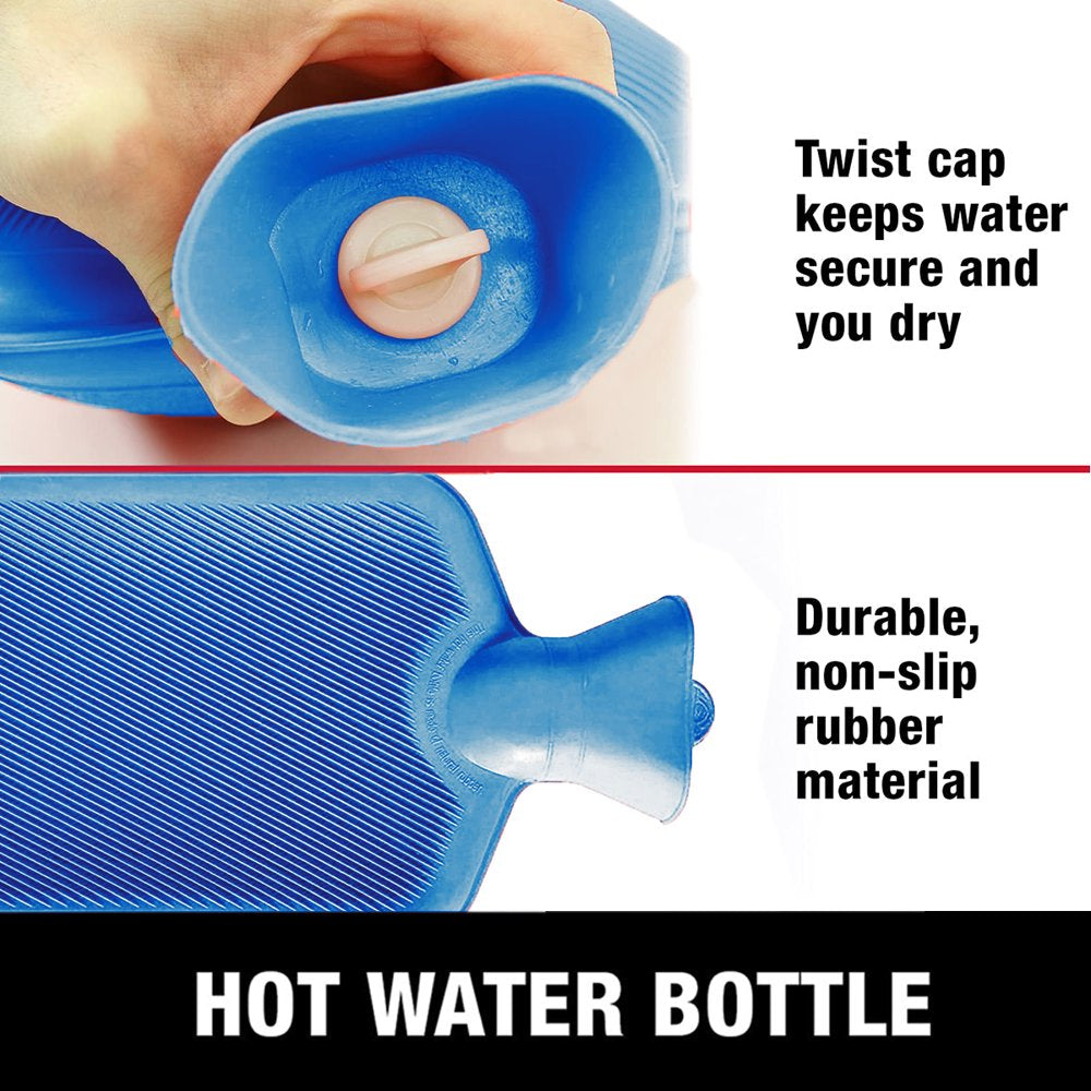 Enema Bag,Zpl Reusable 2L Enema Bag Kit Colon Cleaning Irrigation Detox Rubber Bag Enema Kit,Blue