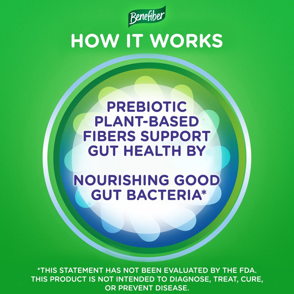 Benefiber Prebiotic Fiber Supplement Gummies for Digestive Health, Assorted Fruit - 81 Count