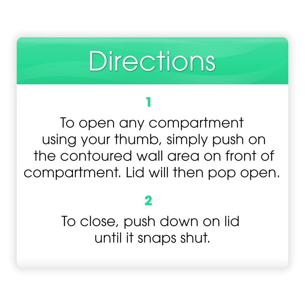 Equate XL AM/PM Weekly Pill Planner, 7.5"