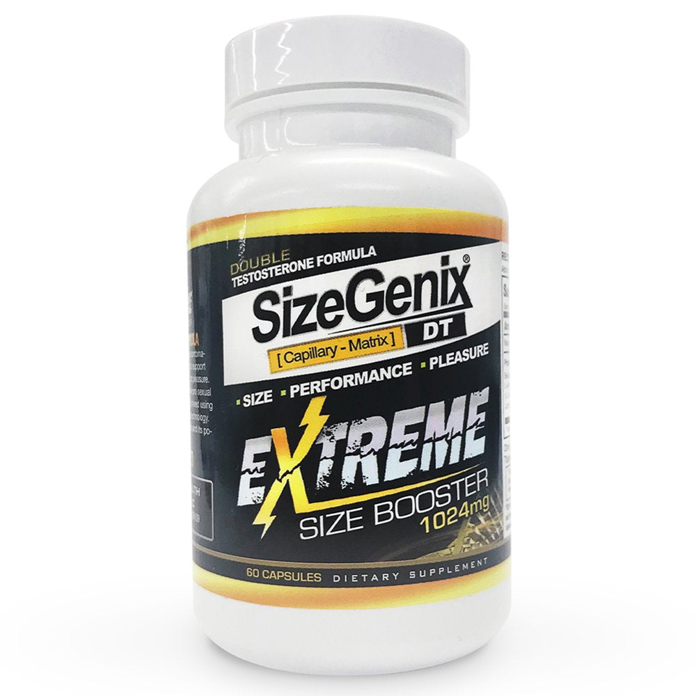 Sizegenix Extreme Booster Dietary Supplement 1024 Mg - 1 Month Supply
