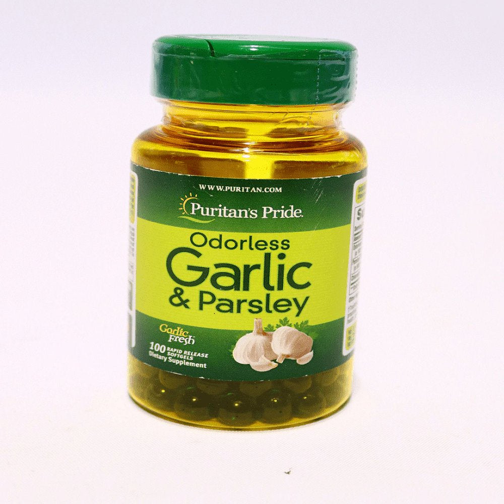 Puritan'S Pride Odorless Garlic & Parsley 500 Mg / 100 Mg