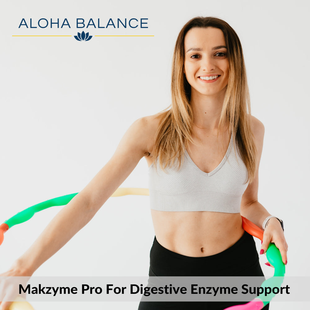 Digestive Enzyme - Makzyme-Pro & Enzyme Blend for Digestive Aid by Aloha Balance