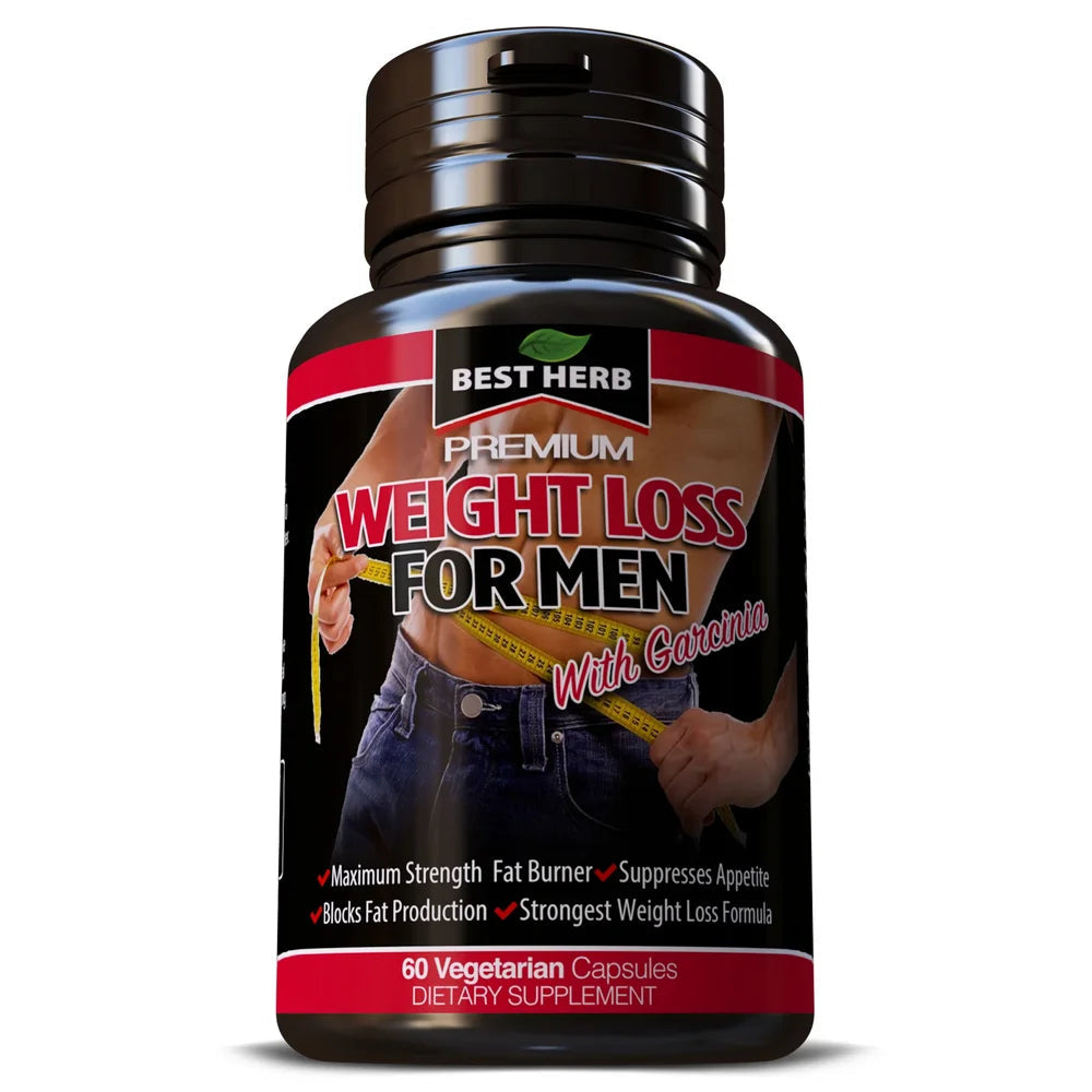 Best Diet Pills That Work Fast for Men - Natural Weight Loss - Belly Fat Burner