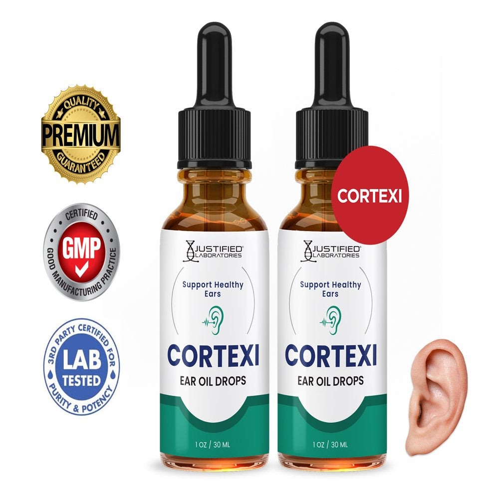 Cortexi Healthy Ear Support Drops 2 Bottles