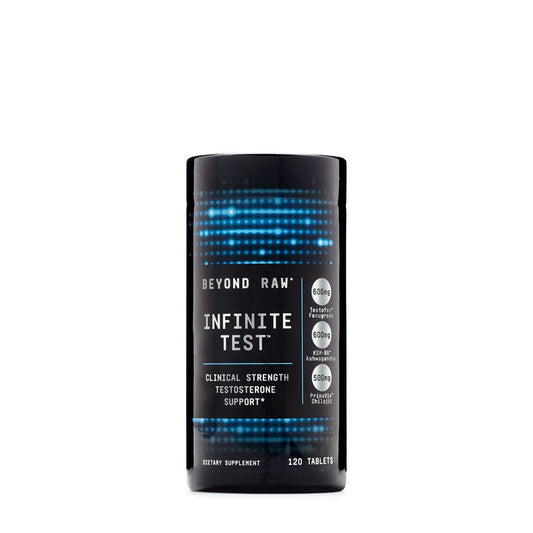 Beyond Raw INFINITE TEST, 120 Tablets, Supports Testosterone Health