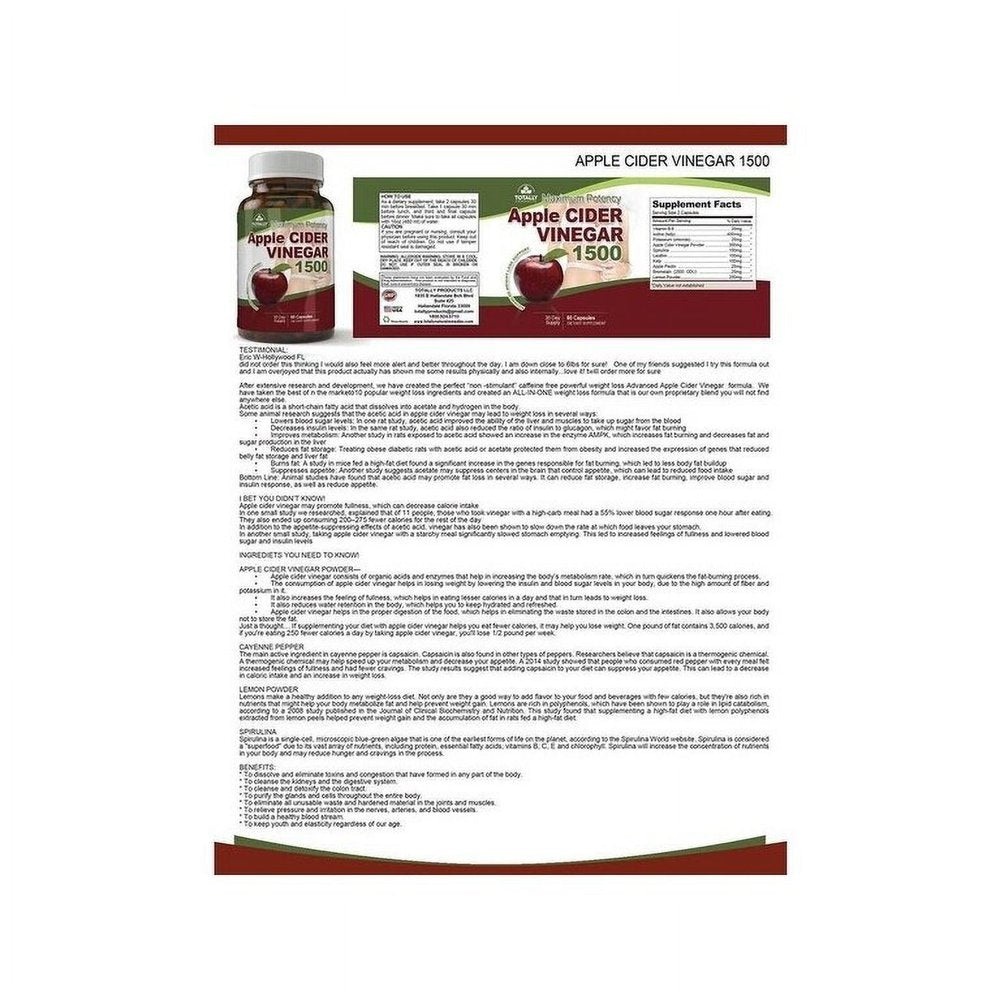 Apple Cider and Brazilian Belly Burn Combo Pack