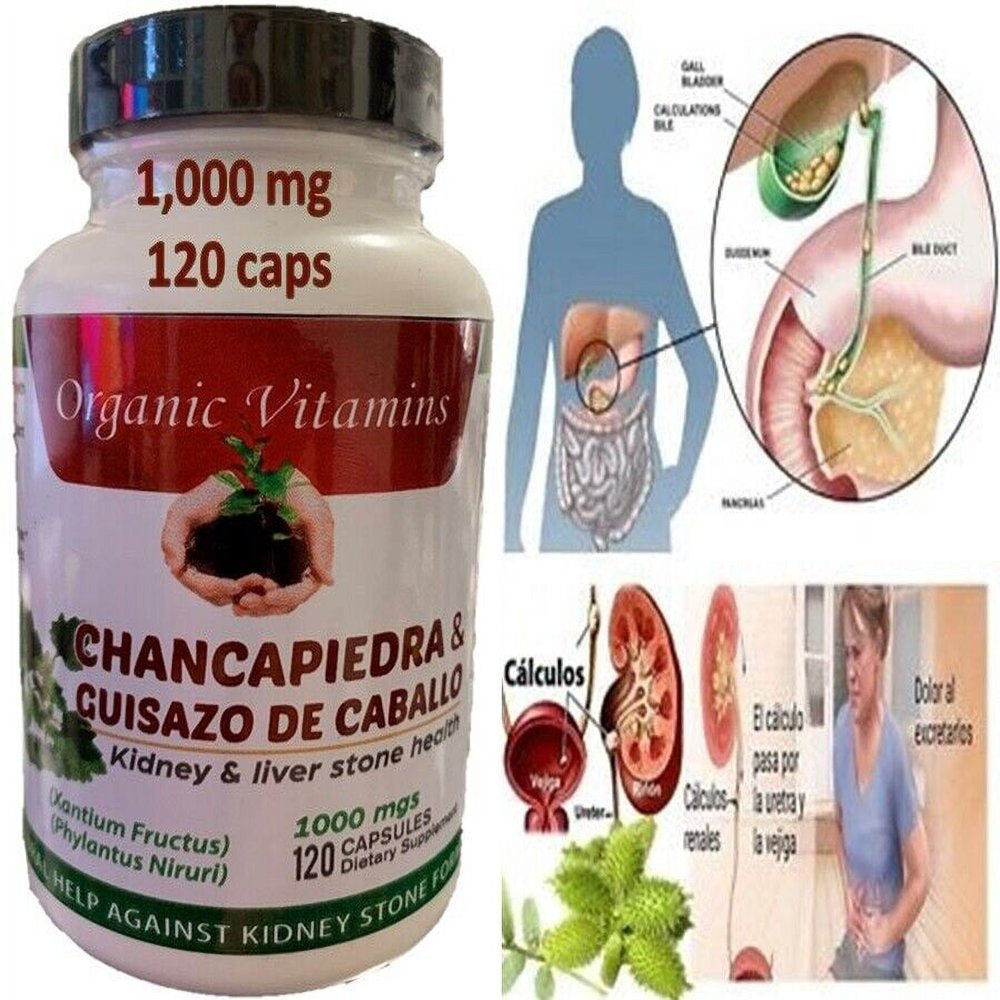 KIDNEY DETOX NATURAL SUPPLEMENT HEALTH CLEANSE KIDNEY and LIVER 120 CAPS