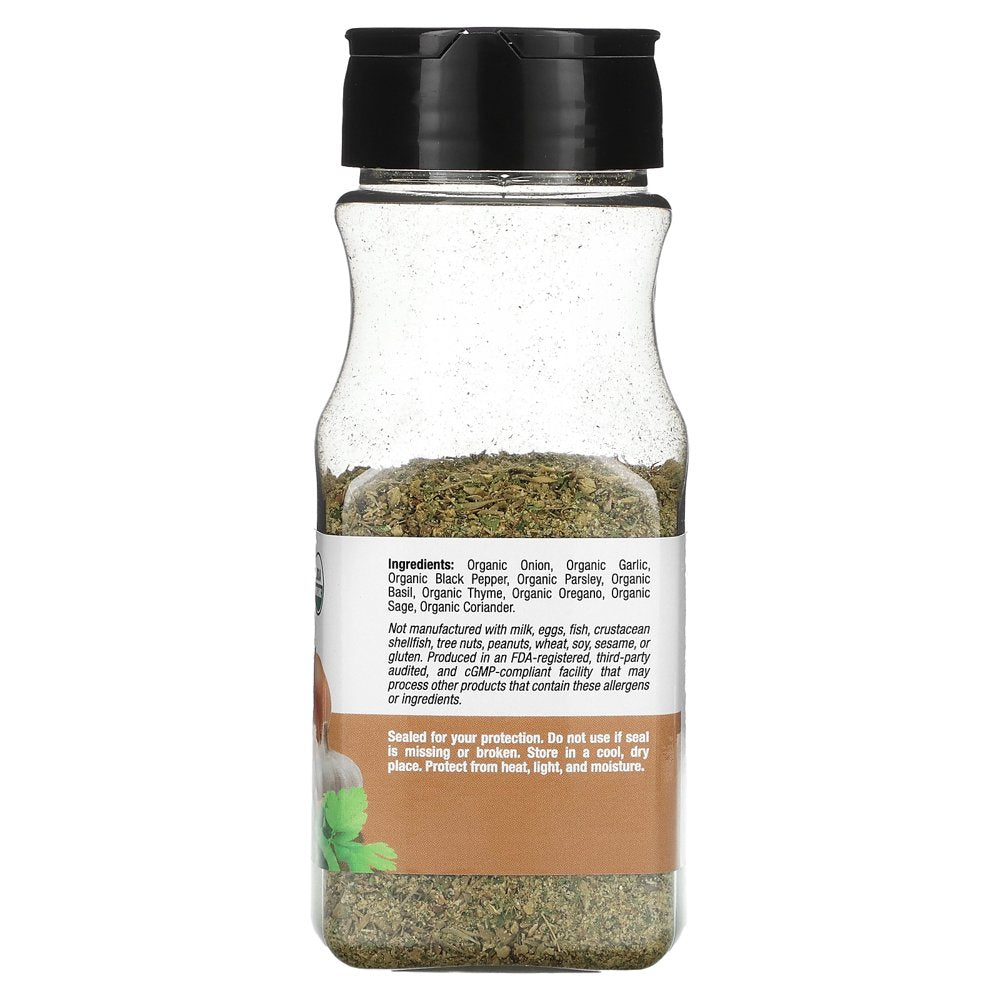 California Gold Nutrition FOODS - Organic All Purpose Seasoning, 3 Oz (85 G)