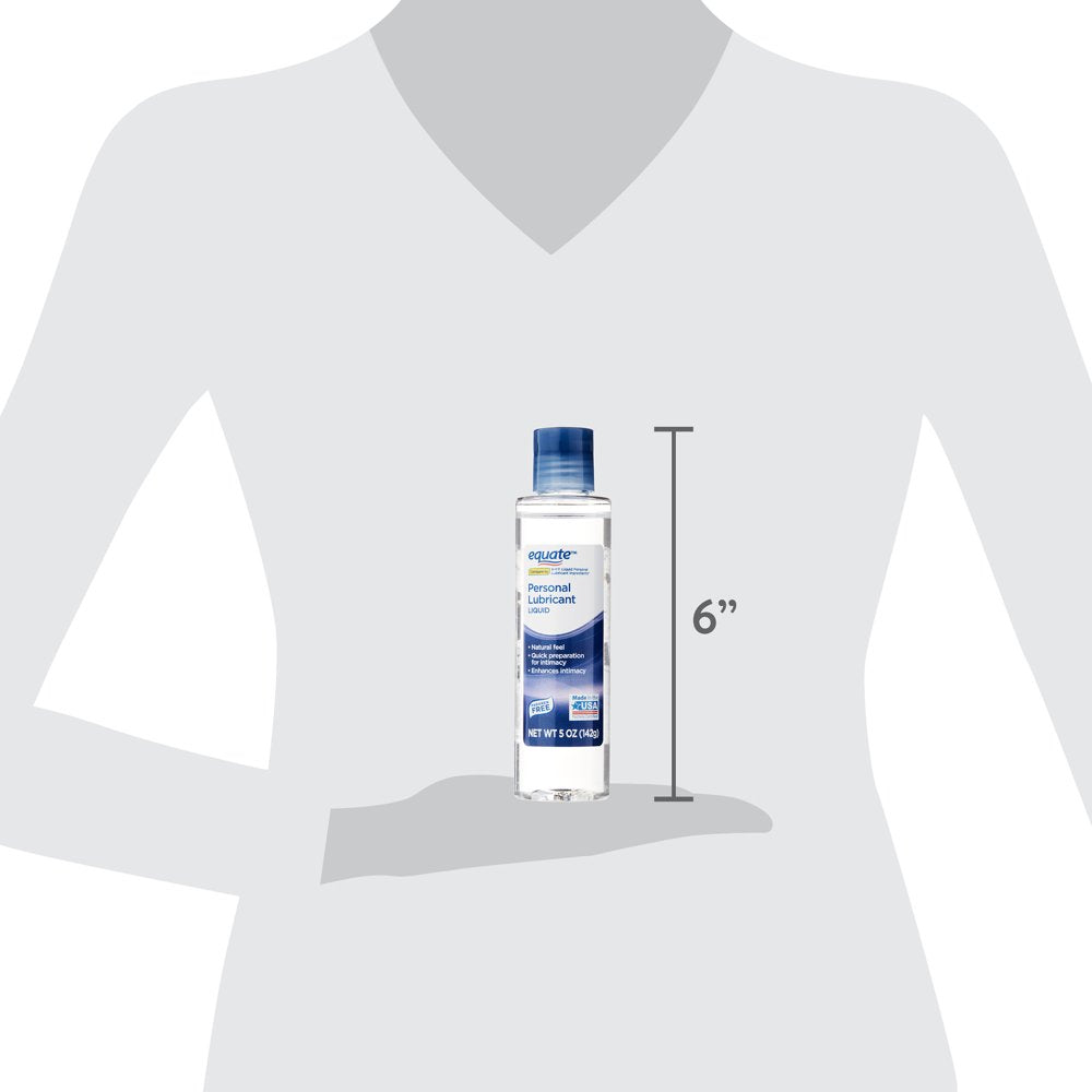 Equate Liquid Personal Water Based Lubricant, 5 Oz