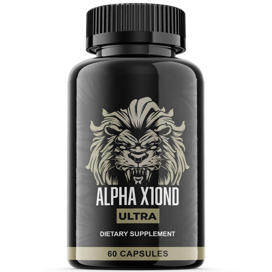 (1 Pack) Alpha X10ND Ultra - Dietary Supplement - 60 Capsules