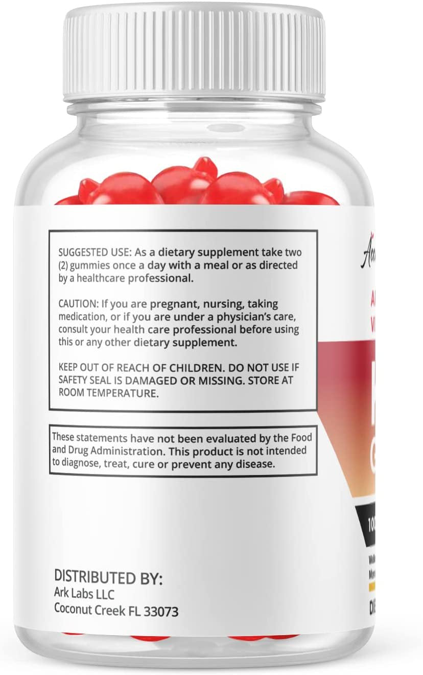 (2 Pack) Accent Slim Keto ACV Gummies - Supplement for Weight Loss - Energy & Focus Boosting Dietary Supplements for Weight Management & Metabolism - Fat Burn - 120 Gummies - Nutricity.com.au