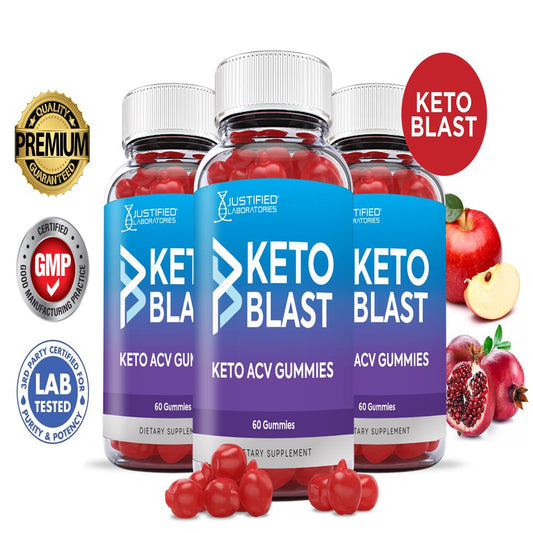 (3 Pack) Keto Blast ACV Gummies 1000MG Dietary Supplement 180 Gummys - Nutricity.com.au