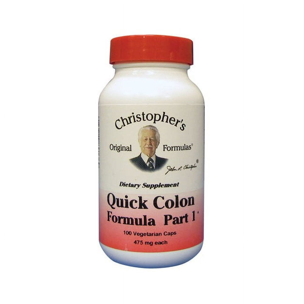 Dr. Christopher'S Quick Colon Cleanse 100 Veg Caps