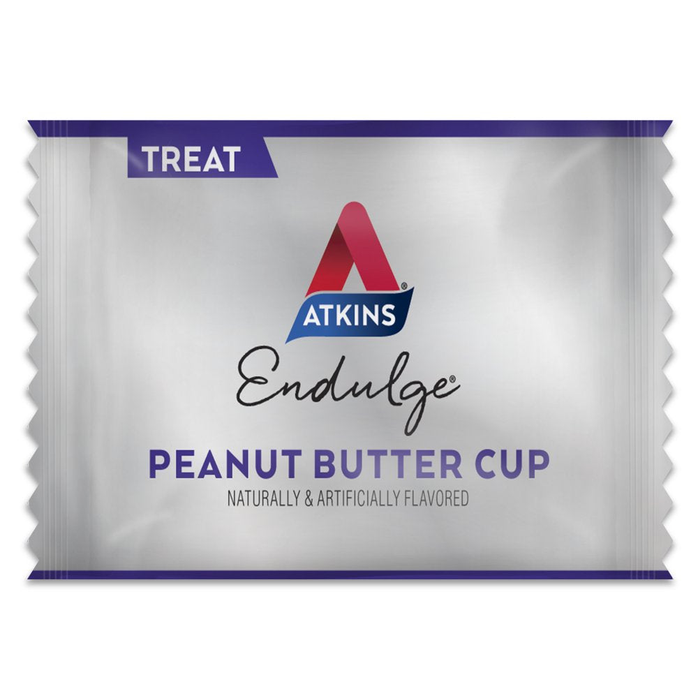 Atkins Endulge Peanut Butter Cups, Dessert Favorite, Low Carb, Low Sugar, 10 Ct