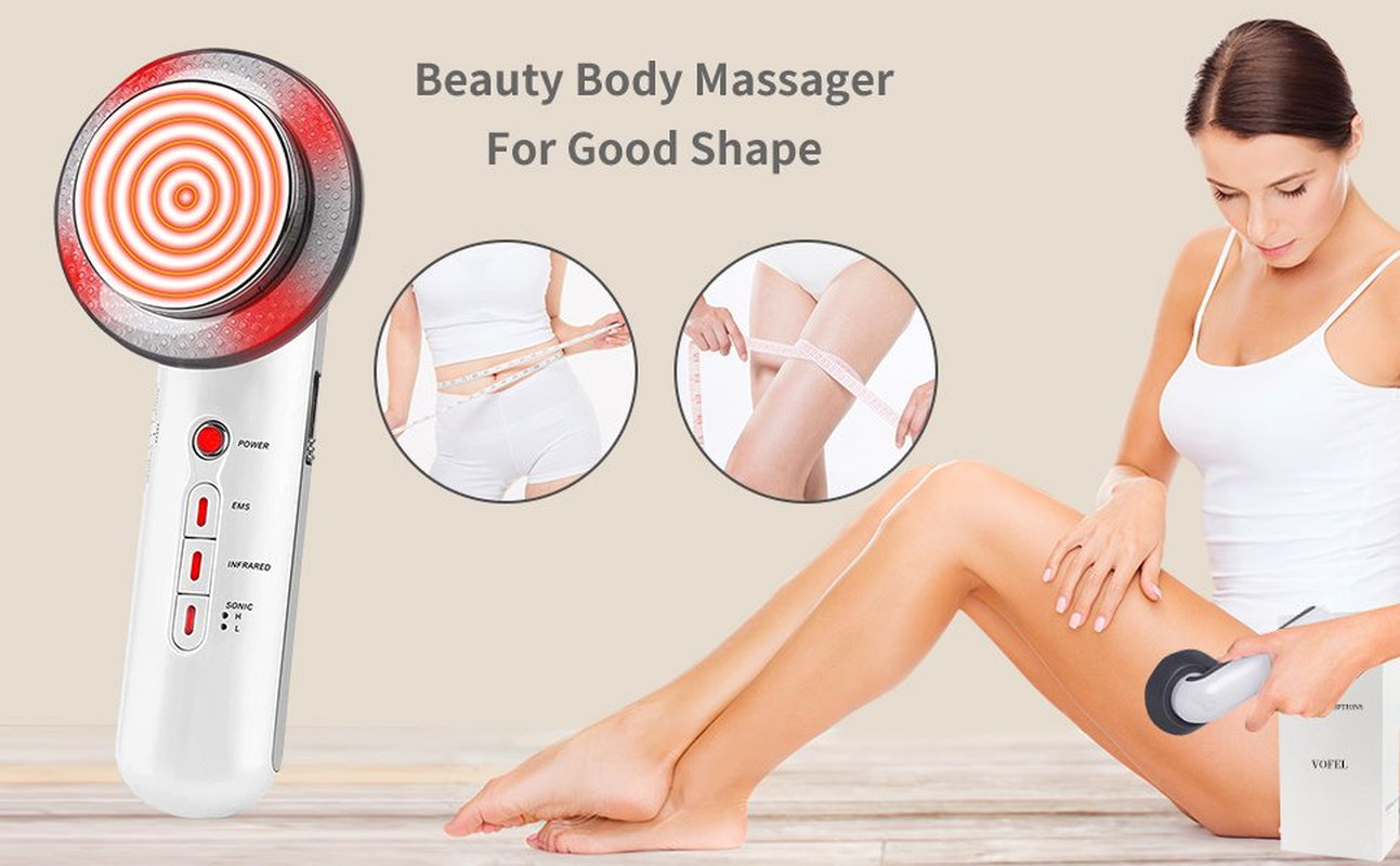 Body Slimming Device 3 in 1 Body Sculpting Machine for Stomach Fat, Multifunctional Mạchine for Belly, Back, Face, Arm, Waist