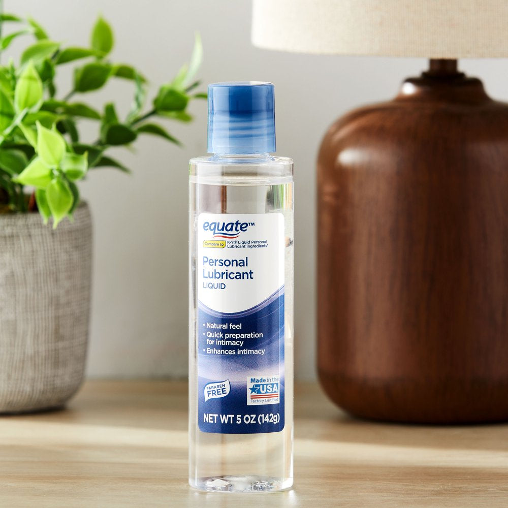 Equate Liquid Personal Water Based Lubricant, 5 Oz