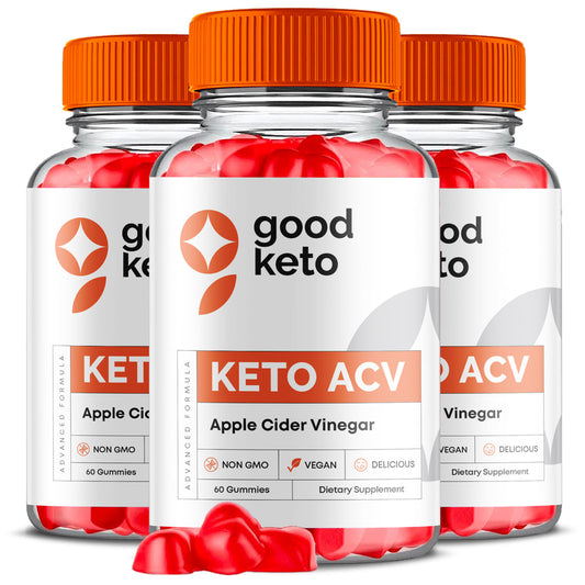 (3 Pack) Good Keto ACV Gummies - Supplement for Weight Loss - Energy & Focus Boosting Dietary Supplements for Weight Management & Metabolism - Fat Burn - 180 Gummies - Nutricity.com.au