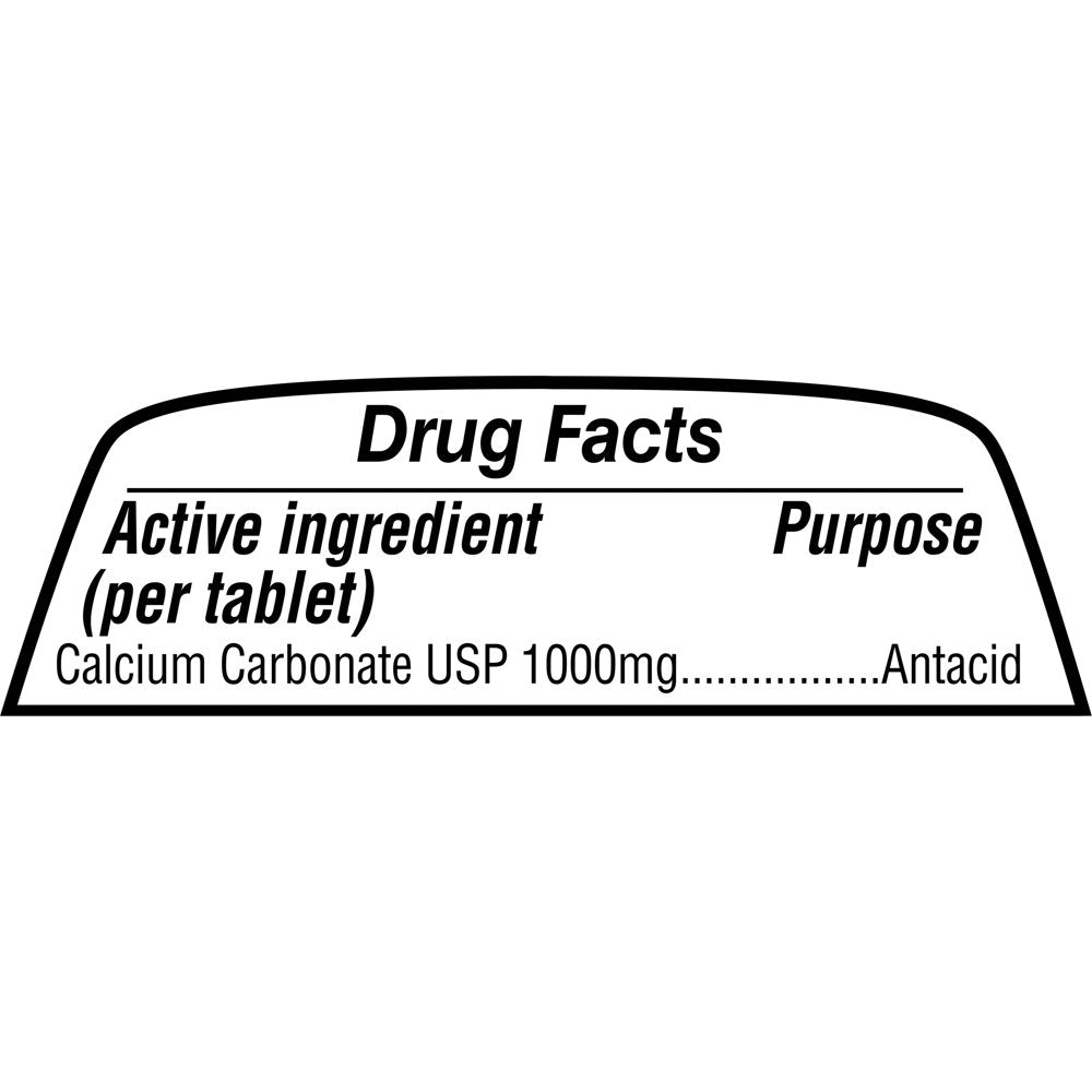 Equate Ultra Strength Antacid Tablets for Heartburn, Assorted Berries, Twin Pack, 160 Count