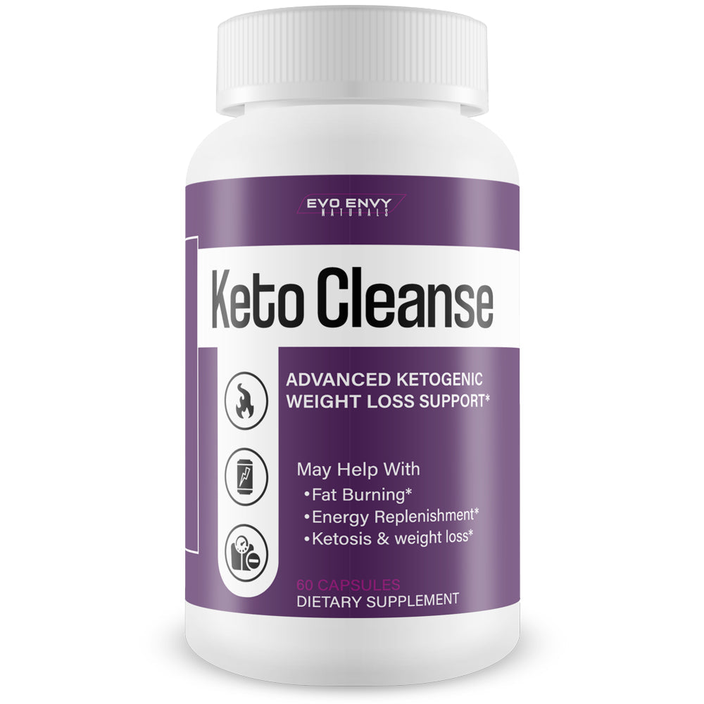 Evo Envy Naturals Keto Cleanse - Keto Weight Loss Booster - Burn More Fat - Lose More Weight Carbs Prevent Ketosis - Blast Out Carbs and Cleanse the Gut to Boost Ketosis