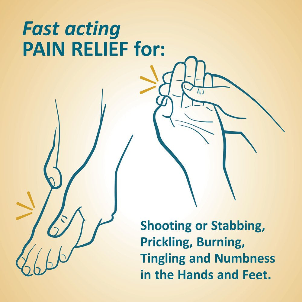 Frankincense & Myrrh Foot Pain Relief - Neuropathy Rubbing Oil, 2Fl Oz