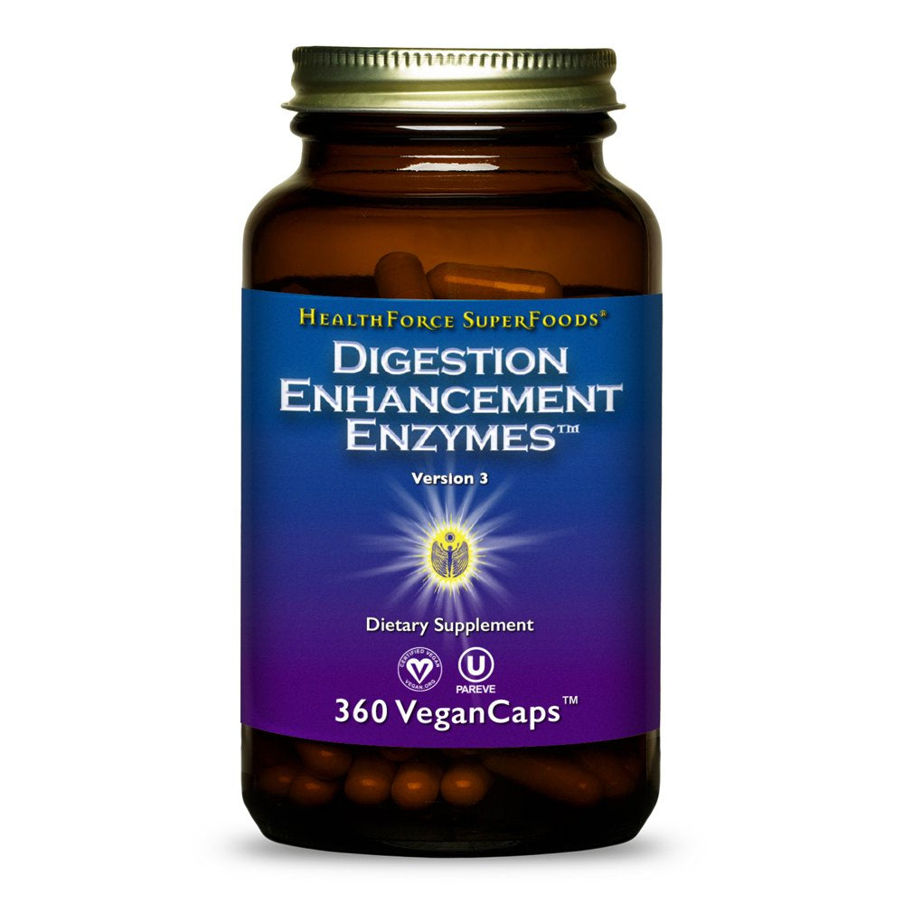 Digestion Enhancement Enzymes – 360 Vegancaps