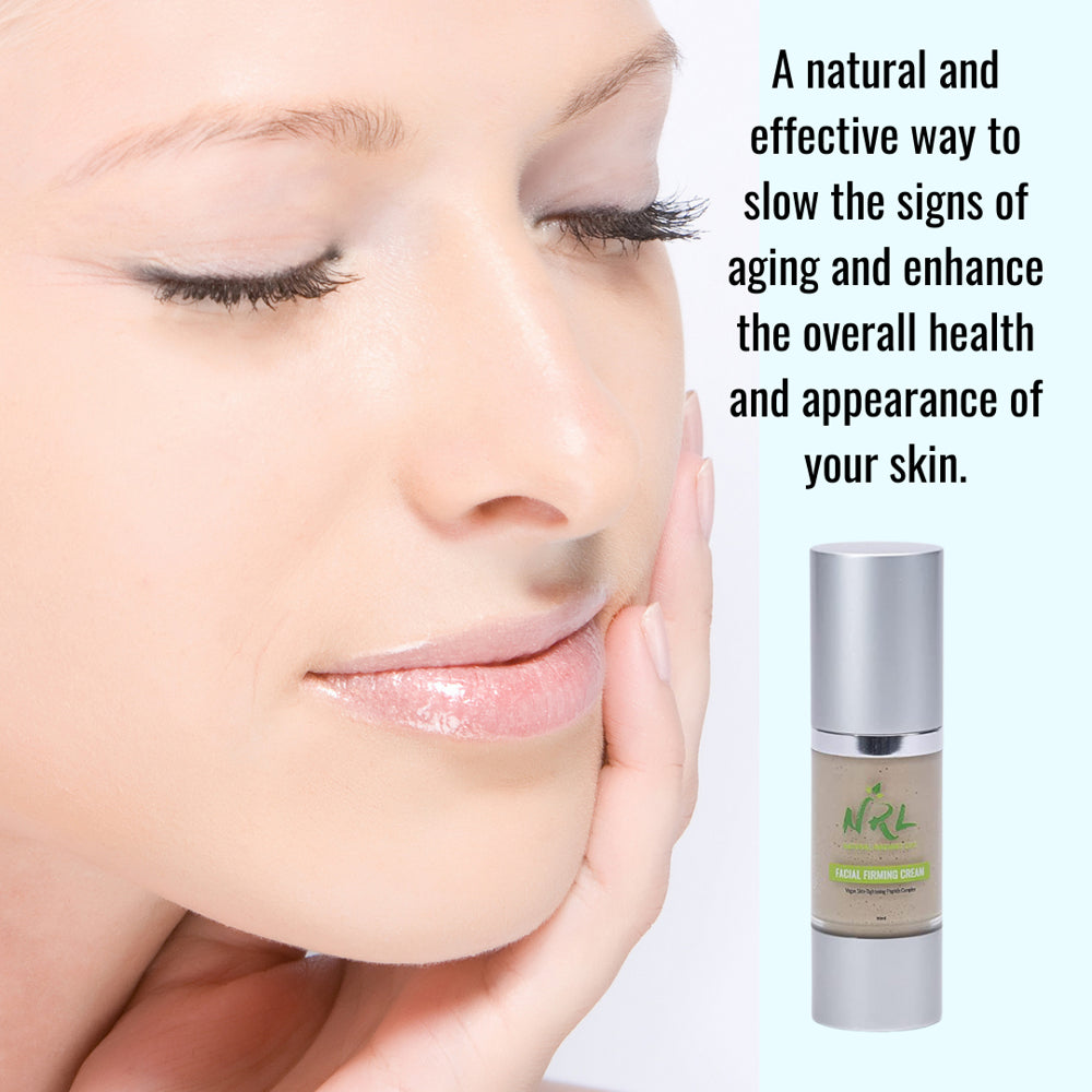 Facial Firming Cream - Rapid Lifting Moisturizer with Skin Tightening Peptide Complex and Citrus Flavonoid for All Skin Types - 1 Oz