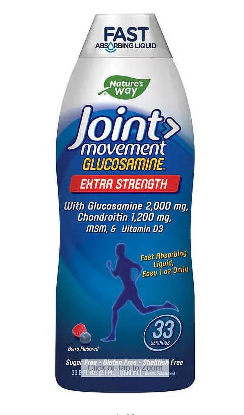 Nature'S Way Joint Movement Glucosamine Extra Strength, 33.8 Ounces (2 PACK)