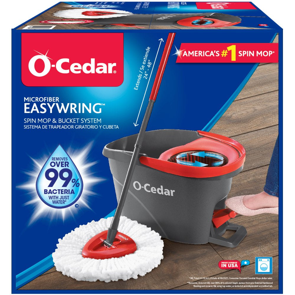 Easywring Spin Mop & Bucket System