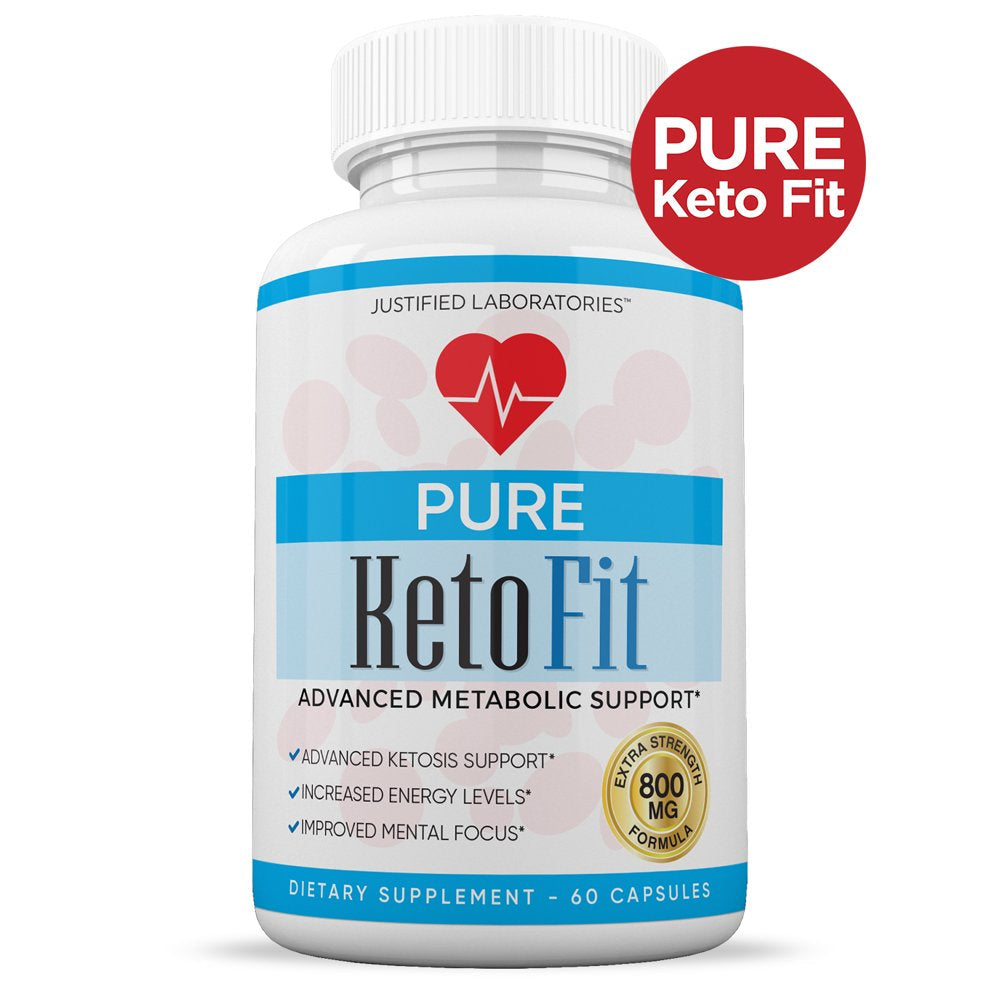 (2 Pack) Pure Keto Fit Pills Ketogenic Supplement Includes Gobhb Apple Cider Vinegar Macadamia Nut Oil and Green Tea Advanced Ketosis Support for Men Women 120 Capsules - Nutricity.com.au