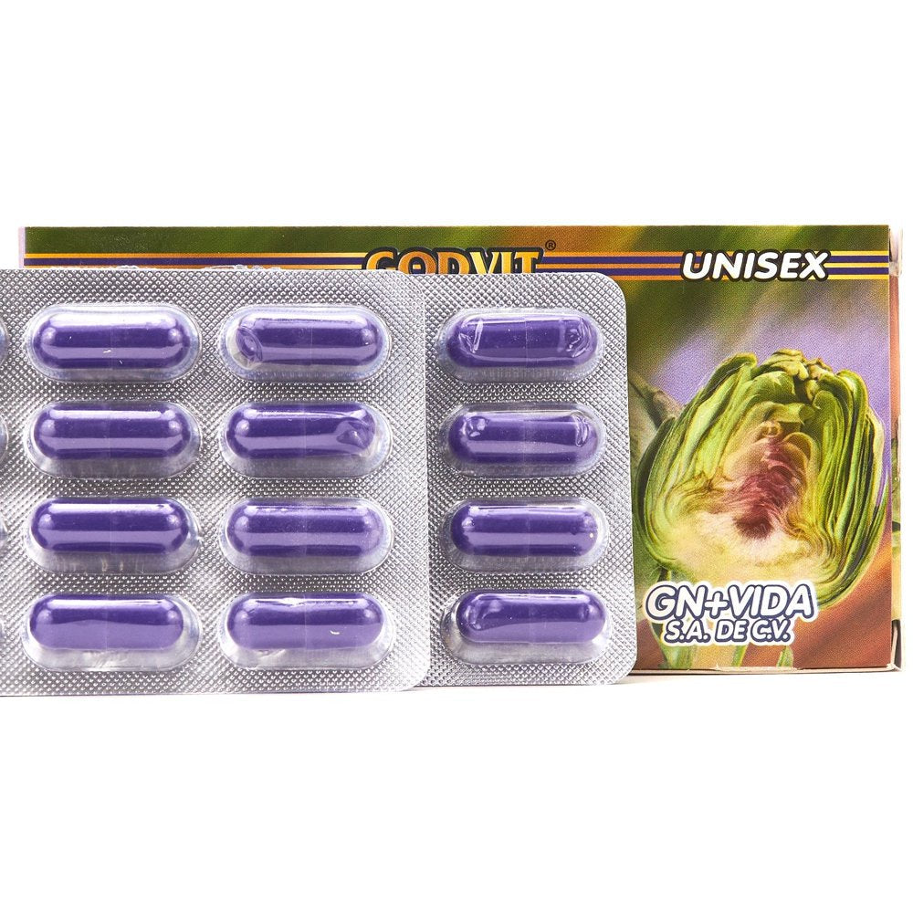 ALCACHOFA Capsulas Artichoke Diet Supplement Gn+Vida 100% Original - 30 Caps