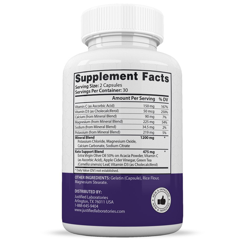 Belly Blast Keto ACV MAX Pills 1675Mg Alternative to Gummies Dietary Supplement 60 Capsules