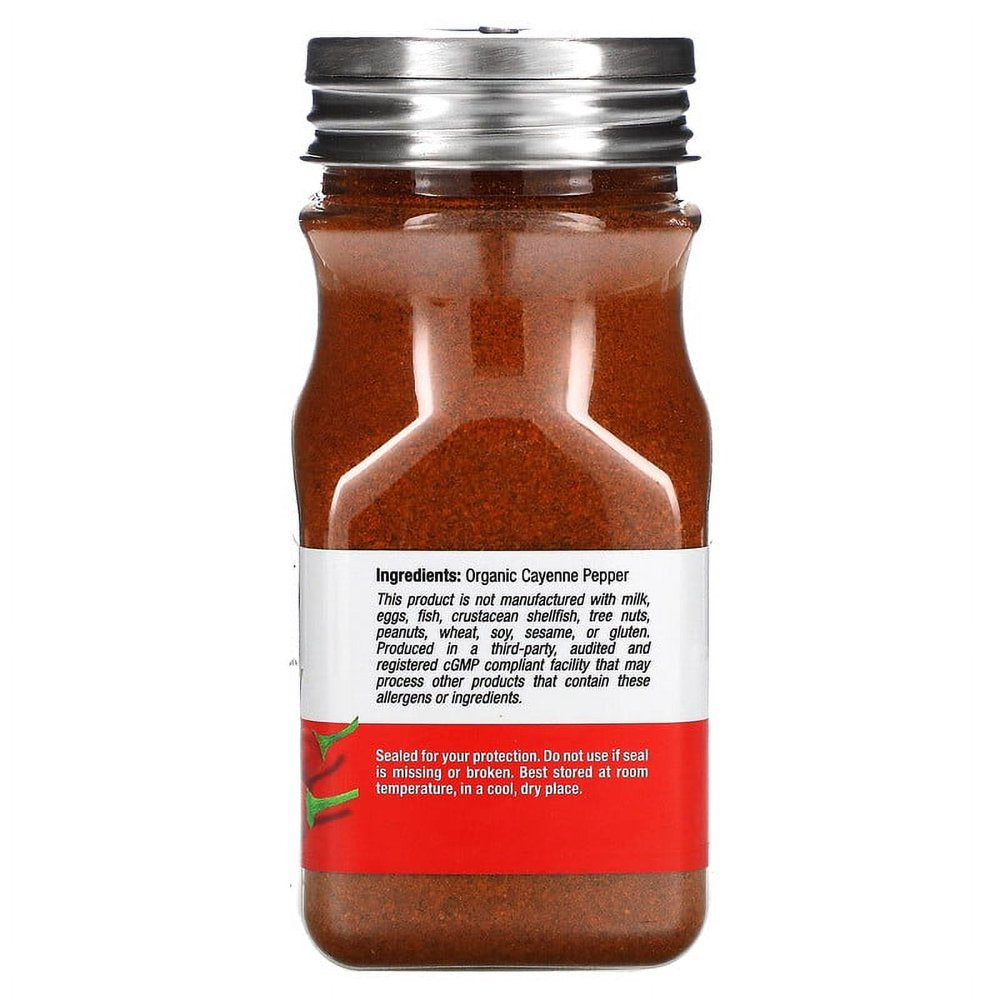 California Gold Nutrition, FOODS - Organic Cayenne, 2.75 Oz Pack of 3