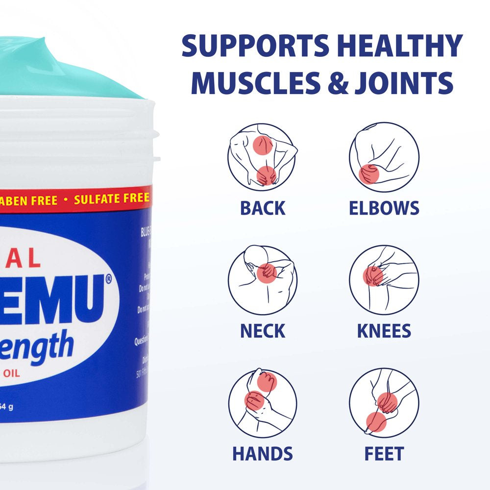 Blue-Emu Original Joint and Muscle Cream, OTC Soothes and Supports, 12 Oz Value Size