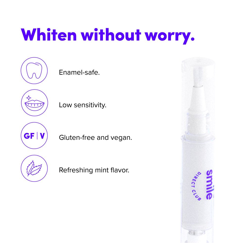 Smiledirectclub Pro Strength Premium Teeth Whitening Kit, Wireless LED Light + 1 Treatment Gel Pen