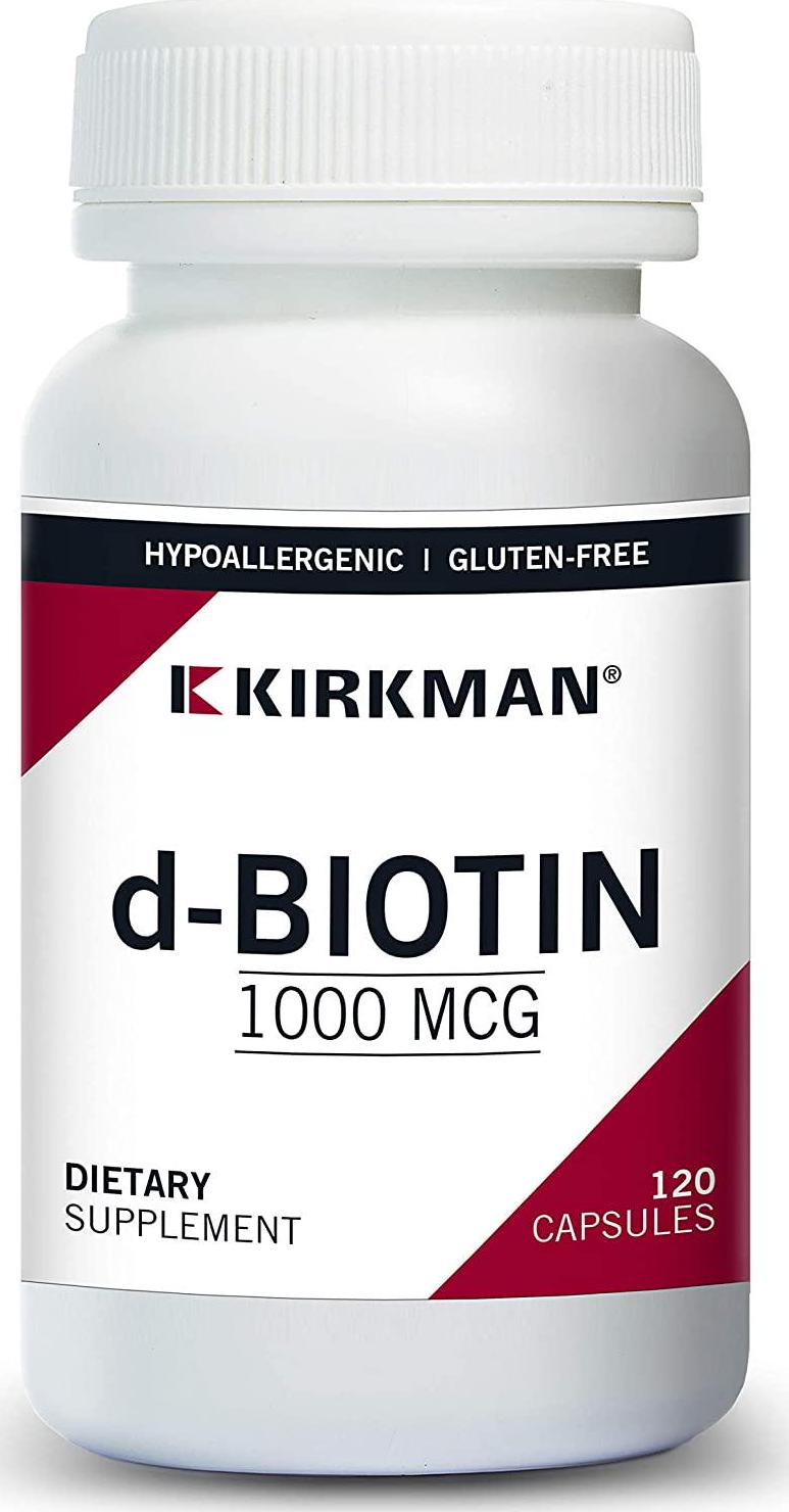 d-Biotin 1000 mcg Capsules - Hypo - 120 count